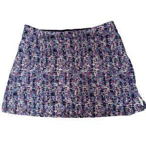 Tranquility By Colorado Clothing Xl Multicolor Abstract Print Athletic Skort Ski